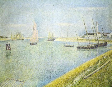 El canal de gravelines en dirección al mar 1890 Pinturas al óleo